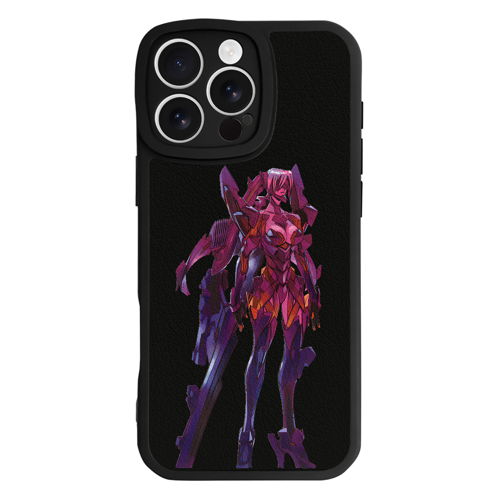 （画像用） EVA 新世紀エヴァンゲリオン 【iPhone 16シリーズ対応】シリコンスマホケース（レザー調） 材質：シリコン
